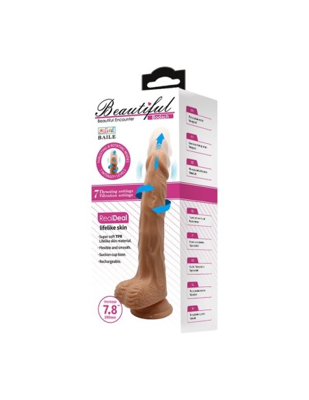 Bodach Vibrador con Thrusting y Rotación USB