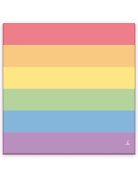Set 20 Servilletas con Colores Bandera LGBT