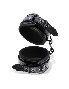 Esposas para Muñeca Ajustable Sapphire Cuero Vegano 2