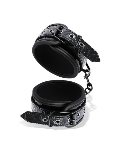 Esposas para Muñeca Ajustable Sapphire Cuero Vegano