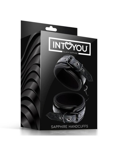 Esposas para Muñeca Ajustable Sapphire Cuero Vegano