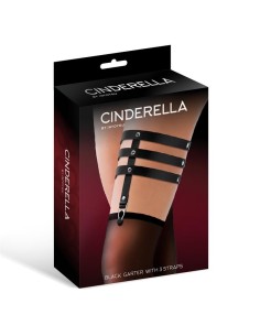 Liga con 3 Tiras Cuero Vegano Talla Única 2
