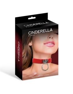 Collar con Aro Cuero Vegano Talla Única 2