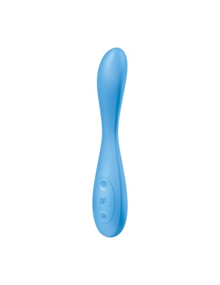 Vibrador G-Spot Flex 4 con APP Satisfyer Connect Azul