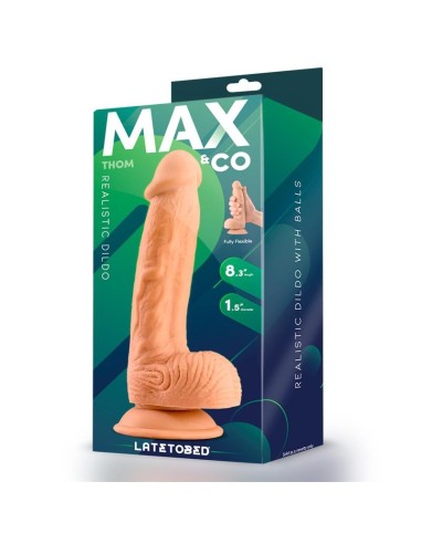 Thom Dildo Realista con Testículos Natural 8.3