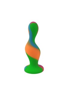 Plug Anal Multi Color Silicona