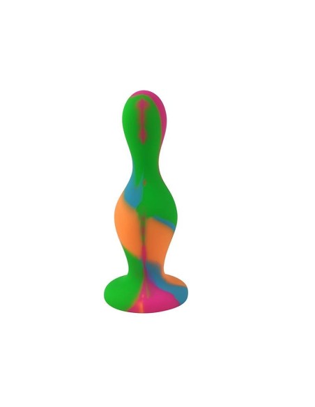 Plug Anal Multi Color Silicona