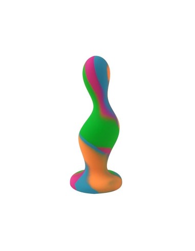 Plug Anal Multi Color Silicona