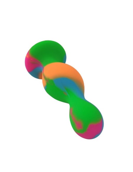 Plug Anal Multi Color Silicona