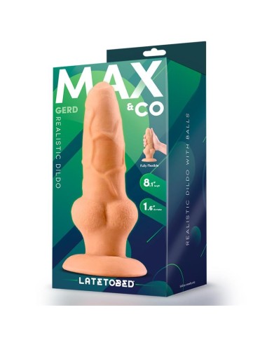 Gerd Dildo Realista con Testículos 8.1 Natural