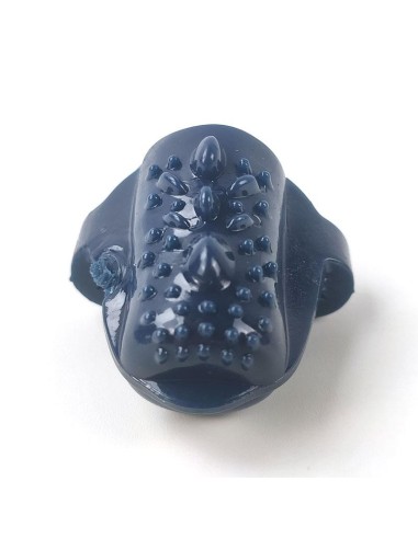 Anillo para el Dedo con Vibración Azul
