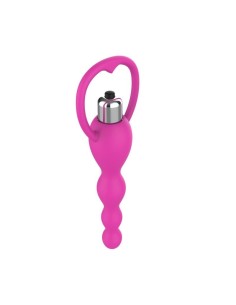 Cadena Anal con Vibración Rosa 2