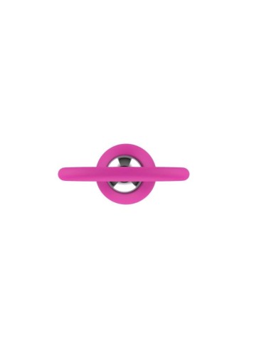 Cadena Anal con Vibración Rosa